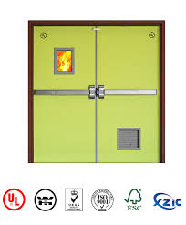 Ul Listed Glass Fire Rated Pocket Door