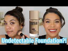 make up for ever hd skin undetectable