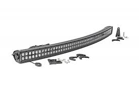 Rough Country 72950bl 50 Inch Curved Cree Led Light Bar Dual Row Black Series Trailbuilt Off Road