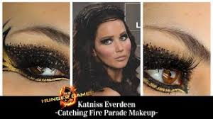 catching fire parade makeup tutorial