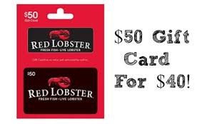 amazon deal 50 red lobster gift card