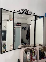 Ikea Tri Fold Bedroom Vanity Mirror