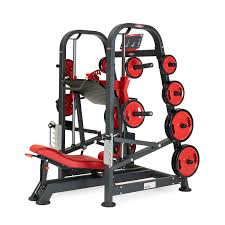 This machine is ideal for athletes who want a greater challenge, since the angle works your muscles more. Vertical Leg Press