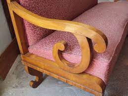 antike biedermeier sofa kirschholz