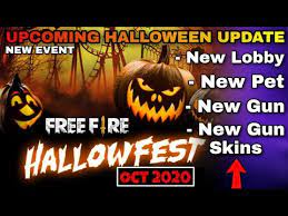 The halloween reload event will take place from the 21st to the 25th of october. Free Fire Halloween Event Date Free Fire New Event Youtube