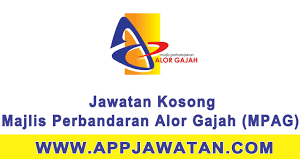Kekosongan di mpag telah membuka peluang jawatan kosong 2019 kepada warganegara malaysia yang berminat dalam bidang ini serta berkelayakan. Jawatan Kosong Di Majlis Perbandaran Alor Gajah Mpag 13 Mac 2017 Appjawatan Malaysia