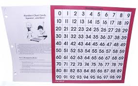 Numbers Chart With Activity Sheet Hundreds Chart