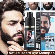 200ml men black beard hair dye color