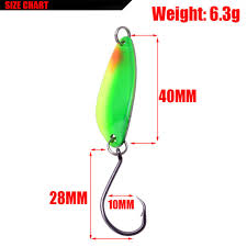 2019 40mm 6 5g Metal Sequins Fishing Lure Spoon Lure With Noise Paillette Hard Baits Treble Hook Pesca Fishing Tackle Wd 547 From Jerry006 0 51