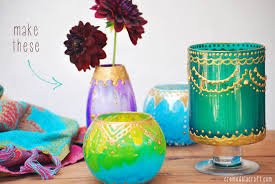 Diy Moroccan Candle Holders From Glass