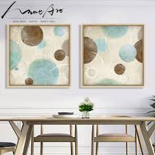 Turquoise is a lovely a bold turquoise powder room with brass fixtures and elegant touches is a unique idea to rock in your home. Light Blue Beige And Brown Circles Modern Abstract Painting Canvas Wall Art Decorative Artist For Living Room Home Decor Modern Abstract Painting Abstract Paintingabstract Painting Canvas Aliexpress