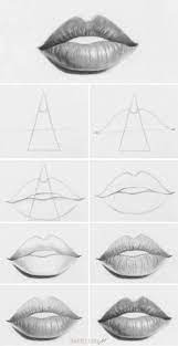 how to draw lips realistic art is fun