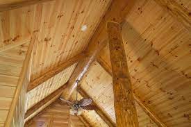 led logs log beams rafters the