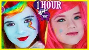 1 hour my little pony makeup tutorials