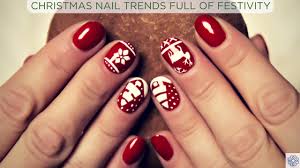 christmas nail trends full of festivity