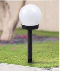 Solar Lights Outdoor Round With