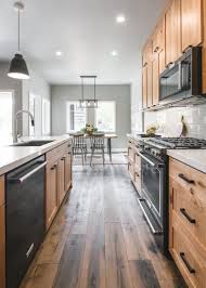 vinyl flooring in the kitchen