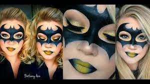 batman mask halloween makeup tutorial