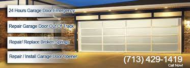 emergency garage door repair houston texas
