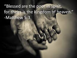 Image result for blessed are the poor for yours in the kingdom