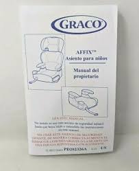 2016 Graco Affix Booster Car Seat Owner