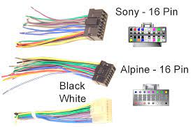 Alpine cde100 wiring harness 16 pin wire connector. Audio Jack Wiring Diagram Car Audio Connection Diagram Sony Car Stereo Wiring Harness Diagram Free D Sony Car Stereo Pioneer Car Stereo Car Stereo