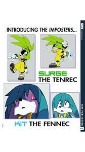 Surge the Tenrec and Kit the Fennec: IDW's 'Imposter Syndrome' Miniseries'  New Characters Revealed - Comics - Sonic Stadium