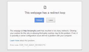 fix the wordpress too many redirects error