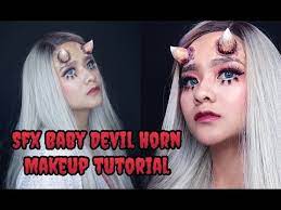 part 2 baby devil horn makeup tutorial