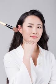 professional female makeup artist