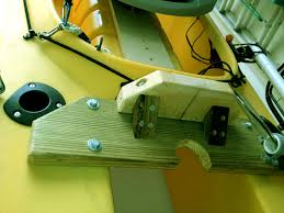 diy transom motor mount and pivoting