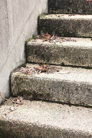 how to repair leaky concrete steps