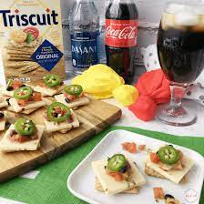 easy triscuit appetizer for game day