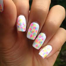 how to paint patterned nail art
