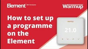 warmup element wifi thermostat