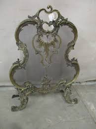 Fire Screen Crown And Colony Antiques