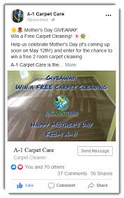 facebook ads carpet cleaning