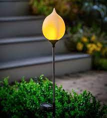light up the night with our solar flame