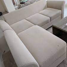 sofa l bekas preloved empuk nyaman