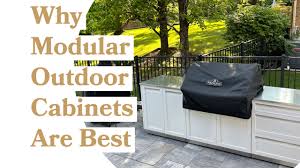 modular outdoor kitchen cabinets really