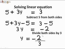 Maths How To Solve An Equation With