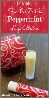 batch peppermint lip balm recipe