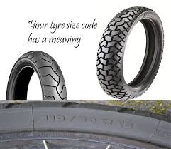 what does your motorbike s tyre size