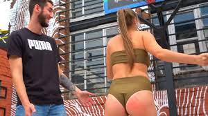 Hot Russian bikini girls playing a sexy basketball game agains guys, the  loser get spanked & a slap - YouTube