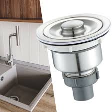 stainless steel sink basket strainer