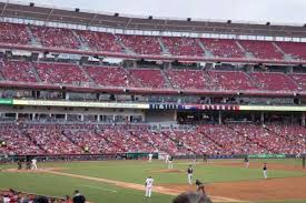 Great American Ball Park Section 134 Home Of Cincinnati Reds