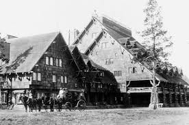 The old faithful inn is a hotel located in yellowstone national park, wyoming, united states, with a view of the old faithful geyser. Old Faithful Inn Yellowstone National Park C 1914 Courtesy Of The Download Scientific Diagram