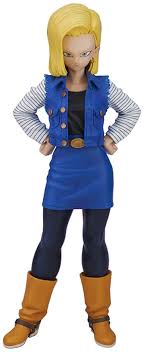 She appears as an unlockable playable character in dragon ball fighterz, where she can be unlocked by completing all the story mode arcs. Amazon Com Gigantic Series Dragon Ball Z Android 18 Artificial Human Lazuli Complete Figure Plex Toys Games