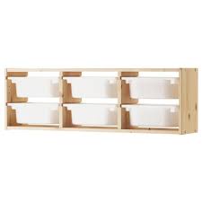 trofast wall storage combination with