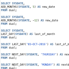 oracle date functions the complete